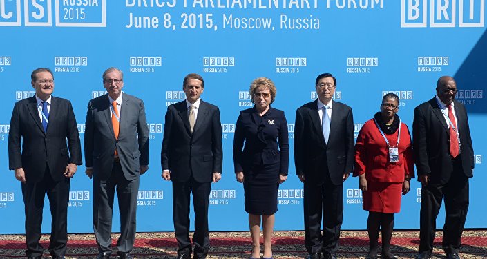 Fórum parlamentar do BRICS em Moscou
