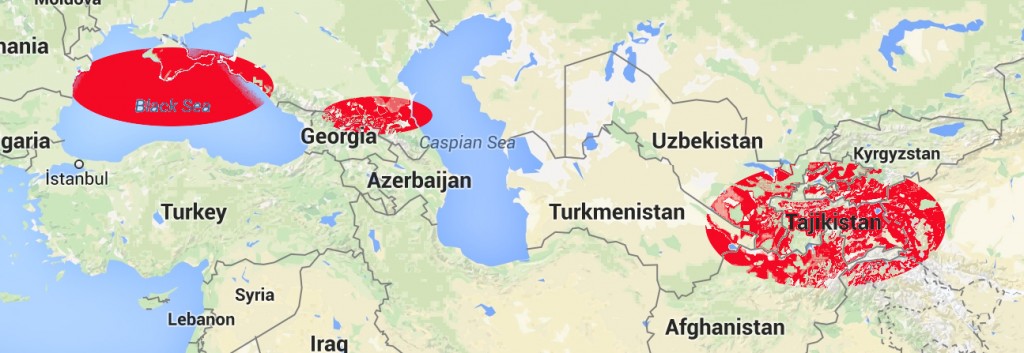 Crimea, Chechênia e Tajiquistão: A nova barriga "blindado" da Rússia