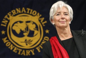 Diretor do FMI, Christine Lagarde chega a uma coletiva de imprensa em Tóquio