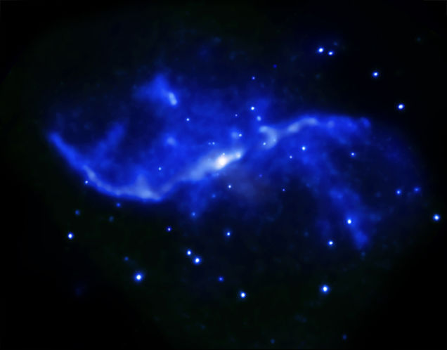 Os braços fantasma Raio-X da galáxia NGC 4258 Conhecido como