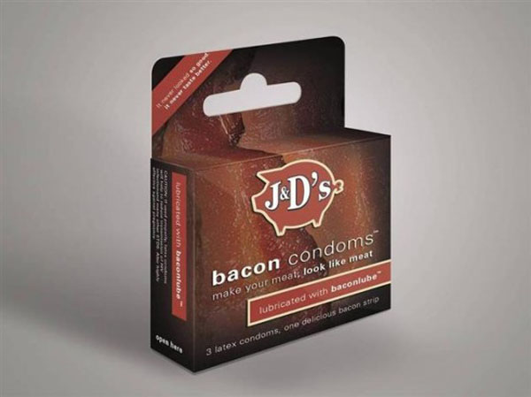 preservativos de bacon
