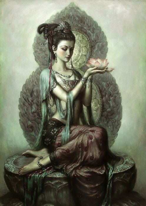 Kuan Yin - Goddess of Love and Compassion. This Spiritual teacher is very active to help us understand love and the necessity for compassion...not only for others but for ourselves. This gentle teacher, if asked, will help us to forgive and rise above or teach us to give no energy to that which we cannot forgive until such time that we can forgive fully.