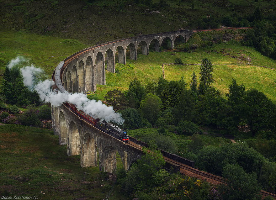 Glenfinnan Viaduto, Escócia